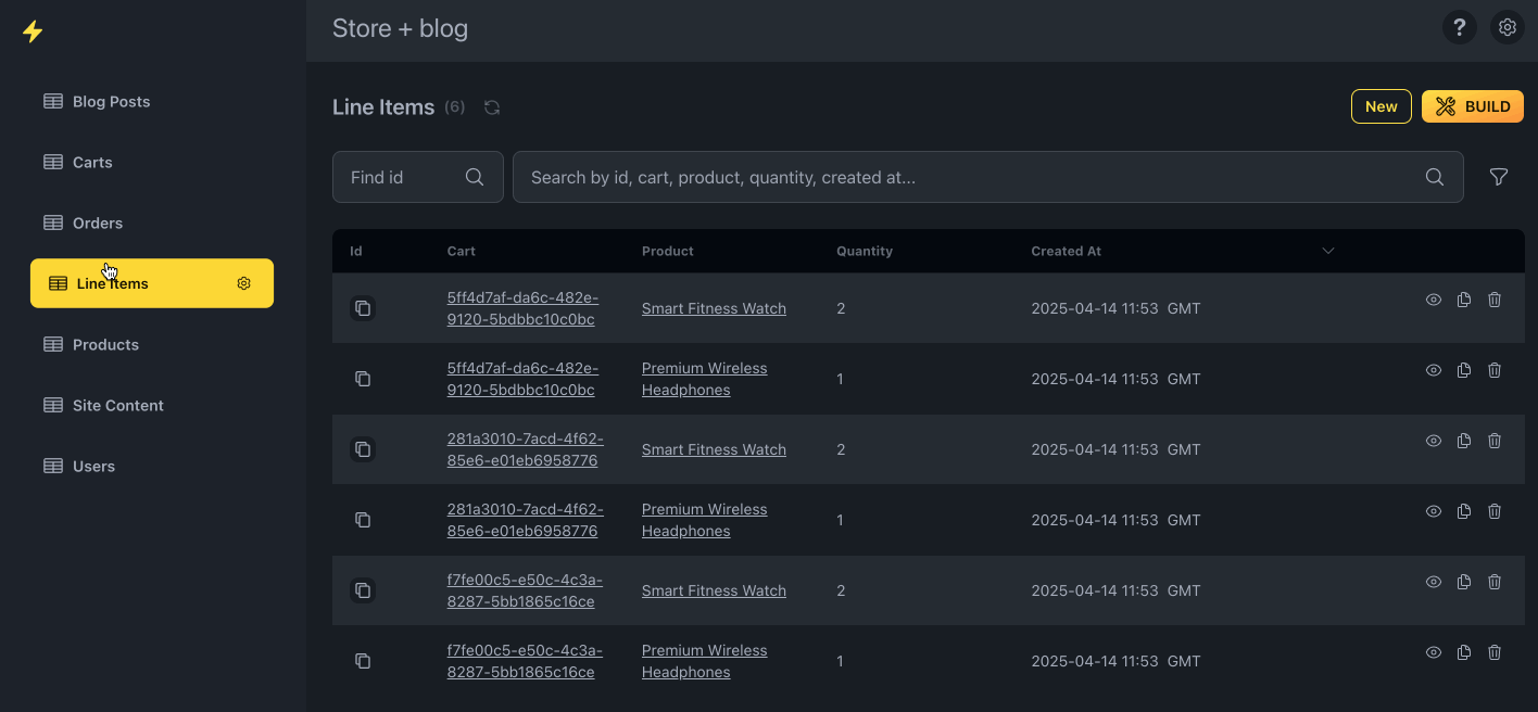 Dragging a tab to reorder